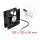 Axiallüfter 12 V DC, 120 x 120 x 38 mm schwarz