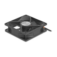Axiallüfter 24 V DC, 92 x 92 x 25 mm schwarz