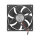 Axiallüfter 24 V DC, 92 x 92 x 25 mm schwarz