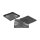 Lüftergitter mit Staubfilter 120 x 120 mm schwarz