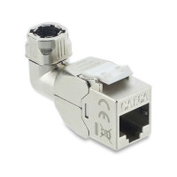Keystone Modul RJ45 Buchse zu LSA Cat.6A werkzeugfrei...