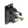 Panel Mount Cinch Buchse zu Cinch Buchse gelb / schwarz
