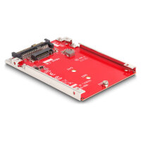 2.5? Konverter U.3 SFF-8639 zu M.2 NVMe Key M - 7 mm