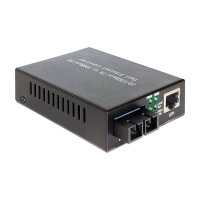 Medienkonverter 100Base-FX SC SM 1310 nm 20 km