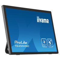 60,5cm/24 (1920x1080) iiyama ProLite T2455MSC-B1 16:9 FHD IPS Touch 5ms HDMI DP USB Speaker Black