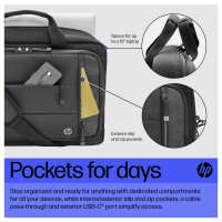 HP Renew Excecutive Notebooktasche Black bis 40,9cm 16.1"