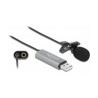 USB Krawatten Lavalier Mikrofon Omnidirektional 24 Bit /...