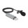 USB Krawatten Lavalier Mikrofon Omnidirektional 24 Bit / 192 kHz mit Clip und 3,5 mm Stereoklinken-Kopfhöreranschluss