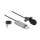 USB Krawatten Lavalier Mikrofon Omnidirektional 24 Bit / 192 kHz mit Clip und 3,5 mm Stereoklinken-Kopfhöreranschluss