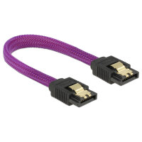 SATA 6 Gb/s Kabel 10 cm violett