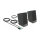 Stereo 2.0 PC Lautsprecher mit 3,5 mm Klinkenstecker und USB Stromversorgung