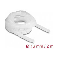 Spiralschlauch flexibel 2 m x 16 mm transparent