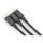 DIGITUS LAK 3in1 USBA+Lightning+MicroUSB->USBC 1m schwarz