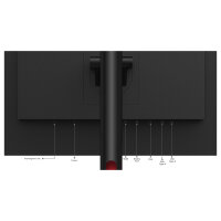 68,6cm/27 (1920x1080) Lenovo ThinkVision T27i-30 16:9 4ms IPS HDMI DisplayPort USB VGA VESA Pivot Full HD Black