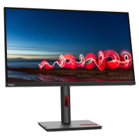 68,6cm/27 (1920x1080) Lenovo ThinkVision T27i-30 16:9 4ms IPS HDMI DisplayPort USB VGA VESA Pivot Full HD Black