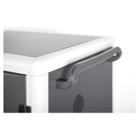 DIGITUS Mobiler Ladeschrank für 30 Notebooks / Tablets bis 15,6 Zoll, Datensynchronisation, UV-C, USB-A