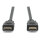 DIGITUS HDMI Anschlusskabel mit Ethernet , 4K 60Hz, 1m, sw