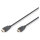 DIGITUS HDMI High Speed mit Ethernet Anschlusskabel, 3m, sw