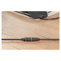 DIGITUS HDMI Verlängerungskabel m. Ethernet 4K 3m schwarz