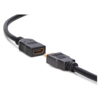DIGITUS HDMI Verlängerungskabel m. Ethernet 4K 5m schwarz