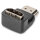 DIGITUS HDMI Adapter, 90° gewinkelt, schwarz-gold
