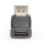 DIGITUS HDMI Adapter, 90° gewinkelt, schwarz-gold