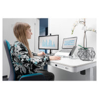 Schreibtisch elektrisch höhenverstellbar mit...