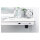 Schreibtisch elektrisch höhenverstellbar mit Schublade und USB-Ladestation 1200x600x120mm 50KG DIGITUS White
