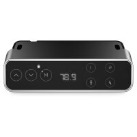 DIGITUS Elektrisch höhenverstellbares Tischgestell, Dual-Motor, 3-Stufen, Grau