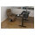 DIGITUS Elektrisch höhenverstellbares Tischgestell, Dual-Motor, 3-Stufen, Schwarz