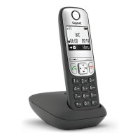 A690 schwarz schnurlos analog DECT Display Freisprechen...