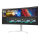 96,5cm/38" (3840x1600) LG UltraWide 38BQ85C-W 21:9 UWQHD IPS Curved 5ms 75Hz HDMI DP USB-C Speaker White