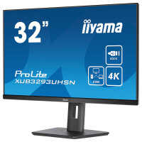 81,3cm/32 (3840x2160) iiyama LCD Business XUB3293UHSN-B5 IPS 4ms HDMI DisplayPort USB-C UHD Black