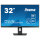 81,3cm/32 (3840x2160) iiyama LCD Business XUB3293UHSN-B5 IPS 4ms HDMI DisplayPort USB-C UHD Black