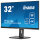 81,3cm/32 (3840x2160) iiyama LCD Business XUB3293UHSN-B5 IPS 4ms HDMI DisplayPort USB-C UHD Black