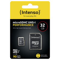 CARD 32GB Intenso 3424480 Micro - UHS-I