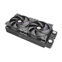 120mm Thermaltake GT12 PC Cooling Fan TT Premium Edition Black - 1 Pack