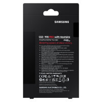 M.2 2TB Samsung 990 PRO Heatsink NVMe PCIe 4.0 x 4 retail