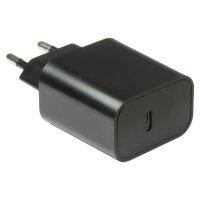 Charger USB-C 20W Black Inter-Tech PD-2020