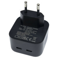 Charger USB-C 36W Black Inter-Tech PD-2036