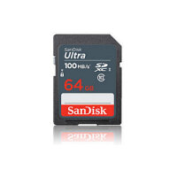 CARD 64 GB Sandisk Ultra - 64 GB - sdxc - Klasse 10 -...