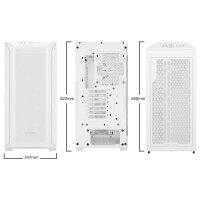 Midi be quiet! SHADOW BASE 800FX White