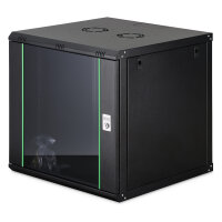 DIGITUS Wandgehäuse Dynamic 12HE 607x600x600mm schwarz