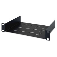 DIGITUS Fachboden 1HE 254mm (10"), schwarz
