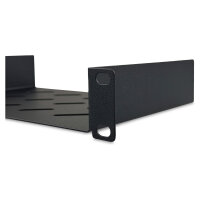DIGITUS Fachboden 1HE 254mm (10"), schwarz