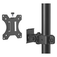 DIGITUS Dual Vertikal Monitorhalterung, 2x 32", 2x 8 kg