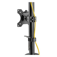 DIGITUS Dual Vertikal Monitorhalterung, 2x 32", 2x 8 kg