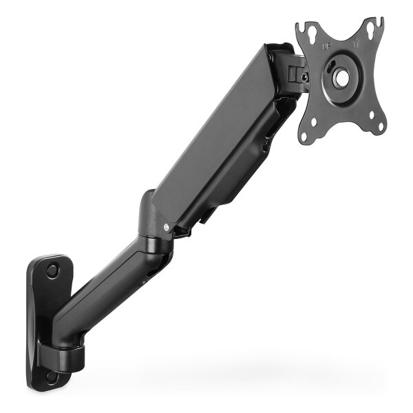 DIGITUS Universelle Monitor-Wandhalterung mit Gasdruckfeder und Schwenkarm