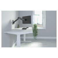 DIGITUS Universelle Monitor-Wandhalterung mit Gasdruckfeder und Schwenkarm