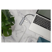 DIGITUS USB-C-Hub 4-Port 3.1 ->2xUSB A 2xUSB C int.Kabel